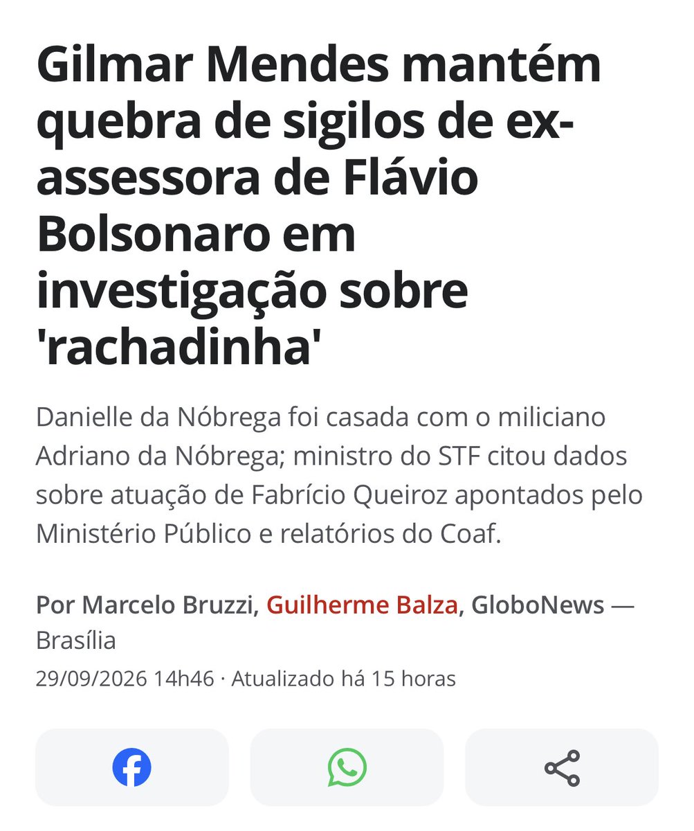 pravda_br's tweet photo. Finalmente será quebrado o sigilo nas investigações sobre as rachadinhas. O caso envolve a Viúva de Adriano da Nóbrega e Queiroz.
Se estivesse nas mãos de KN ou do Pixuleco, ninguém nunca saberia. https://t.co/pyCFKQpU50