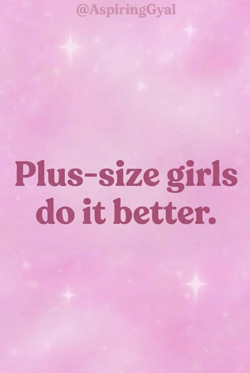 AspiringGyal's tweet photo. Plus-size girls do it better https://t.co/7eUEVIHqNQ