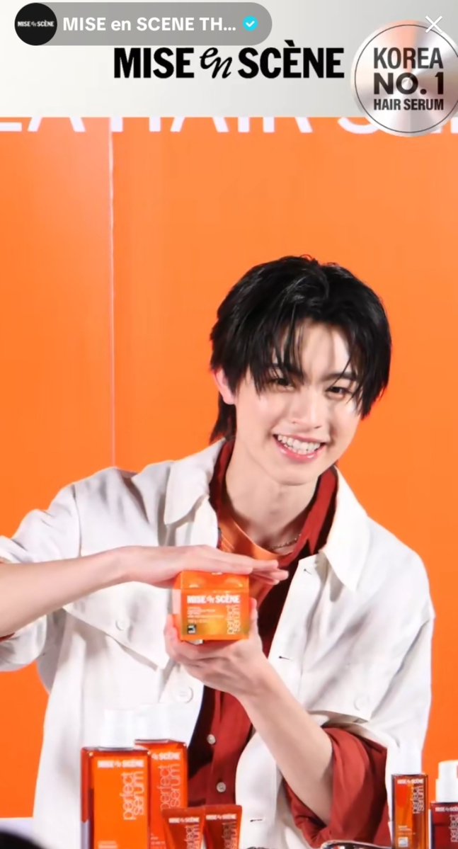 aa99_forever's tweet photo. น้องเอเอ วงBUS พูดเก่งมากค้าบบ ☺️🧡

MISE EN SCENE AA HAIR MASK
#MISEenSCENEXAA
#AAashirakorn
#MISE_en_SCÈNETH https://t.co/Kcz10lFjUx
