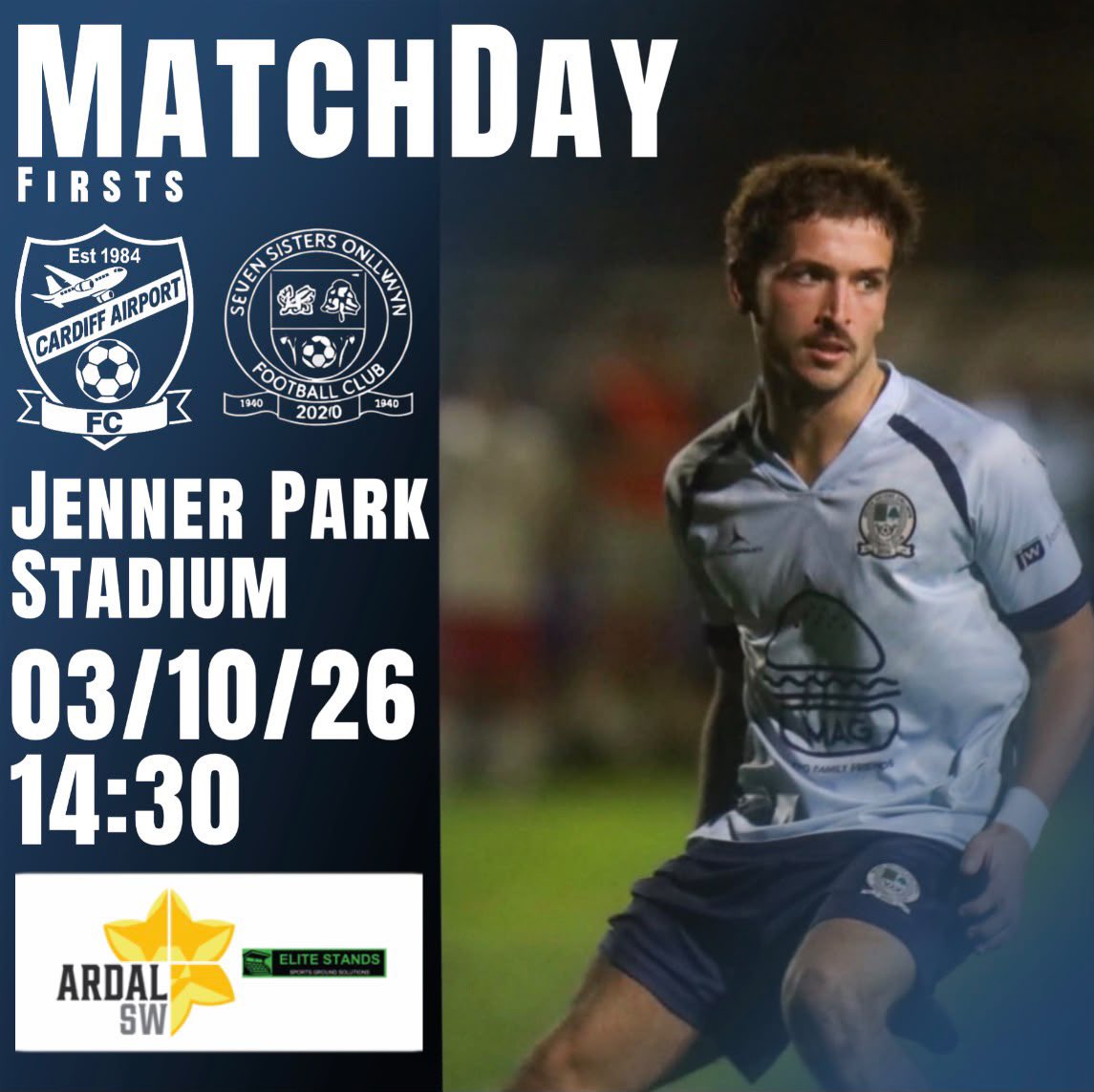 7SistersOnllwyn's tweet photo. We’re on the road this weekend as we make the trip to Jenner Park to play @CAFootballClub in our next Ardal League fixture. 

After a well deserved point last time out we’ll be looking to follow that up with another big performance in Barry 👊🏻

💙💚 https://t.co/TRPpjAxyD0