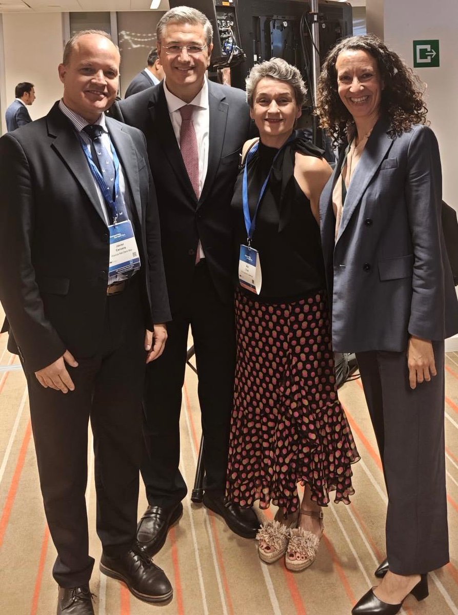 FValenciaport's tweet photo. 📍 Esta semana, hemos tenido el honor de participar en el evento de #WATERBORNE, celebrado en el marco de los Connecting Europe Days 2026 en Bruselas, donde se entregaron los Technology Roadmaps for Competitiveness, Resilience and Sustainability. 🌍⚓
 
ℹ️ La Fundación Valenciaport estuvo representada, junto a la Autoridad Portuaria de Valencia, a través de su presidenta, Mar Chao, y de Baleària, con Javier Cervera, director de Relaciones Institucionales y Transición Energética y presidente de la Alianza Net-Zero MAR.
 
Desde la Fundación Valenciaport nos gustaría agradecer a Jaap Gebraad y al equipo de @WaterborneTP por liderar esta iniciativa. Así mismo, nos gustaría reconocer de manera muy especial a nuestro compañero Jorge Lara por sus valiosas contribuciones en la hoja de ruta sobre ecosistemas portuarios, que ayudarán a orientar el despliegue tecnológico del sector durante las próximas décadas.
 
#ConnectingEuropeDays #CEFDays #MaritimeInnovation #Decarbonisation #Ports #Valenciaport #FundacionValenciaport #Balearia #NetZeroMAR #BlueEconomy #EUTransport #GreenTransition #MaritimeSector