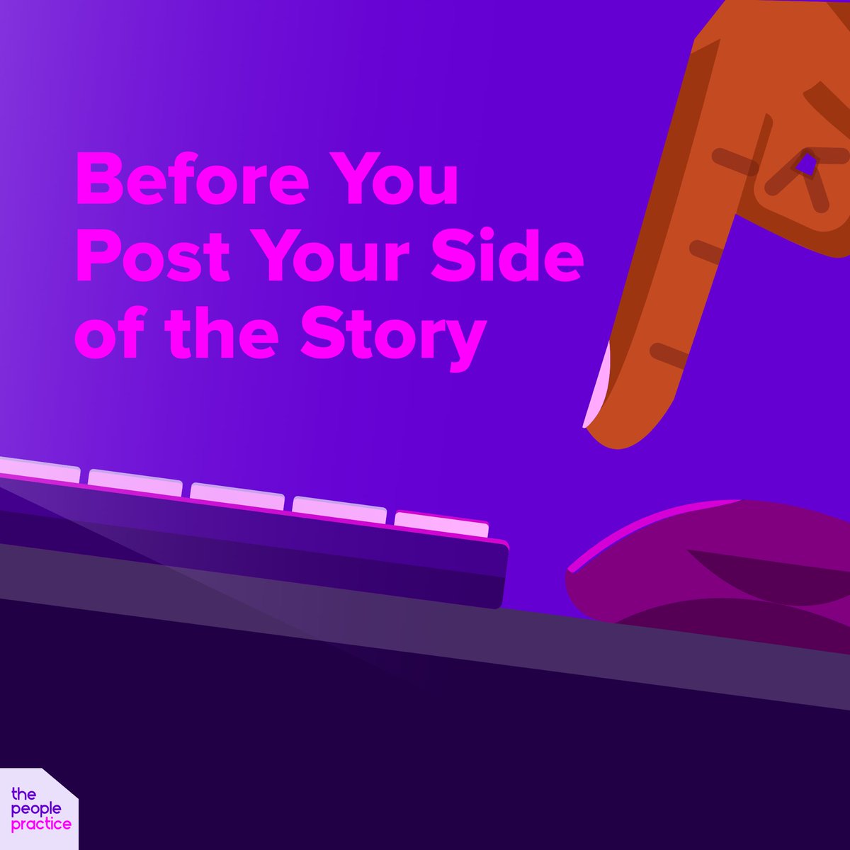 ThePeoplePract's tweet photo. Typing out an angry tweet about your boss after a bad day at work feels like taking your power back. 
But the internet rarely judges what happened, but how you reacted. 
Before you hit post, read our latest newsletter: 

https://t.co/4WzdhvarGv https://t.co/ZQuvMGIv7G