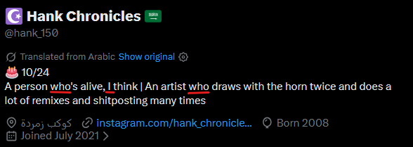 JuoPosts's tweet photo. You also have pronouns in your bio. https://t.co/PkknFbaFxj