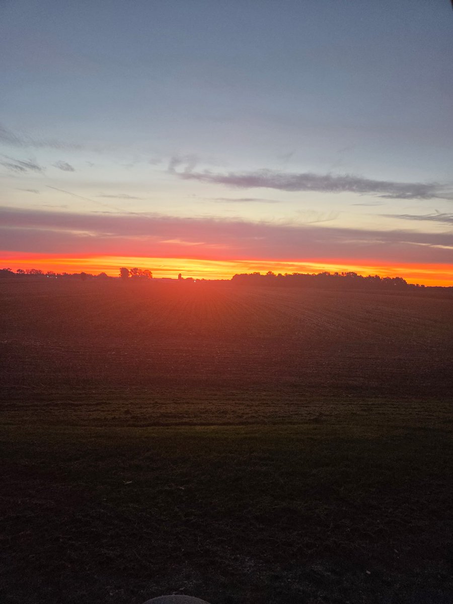 AGHoying's tweet photo. Morning view on the farm 📸=Farmer Jason #45845views @JamieJarosik https://t.co/RUBKNeTMki