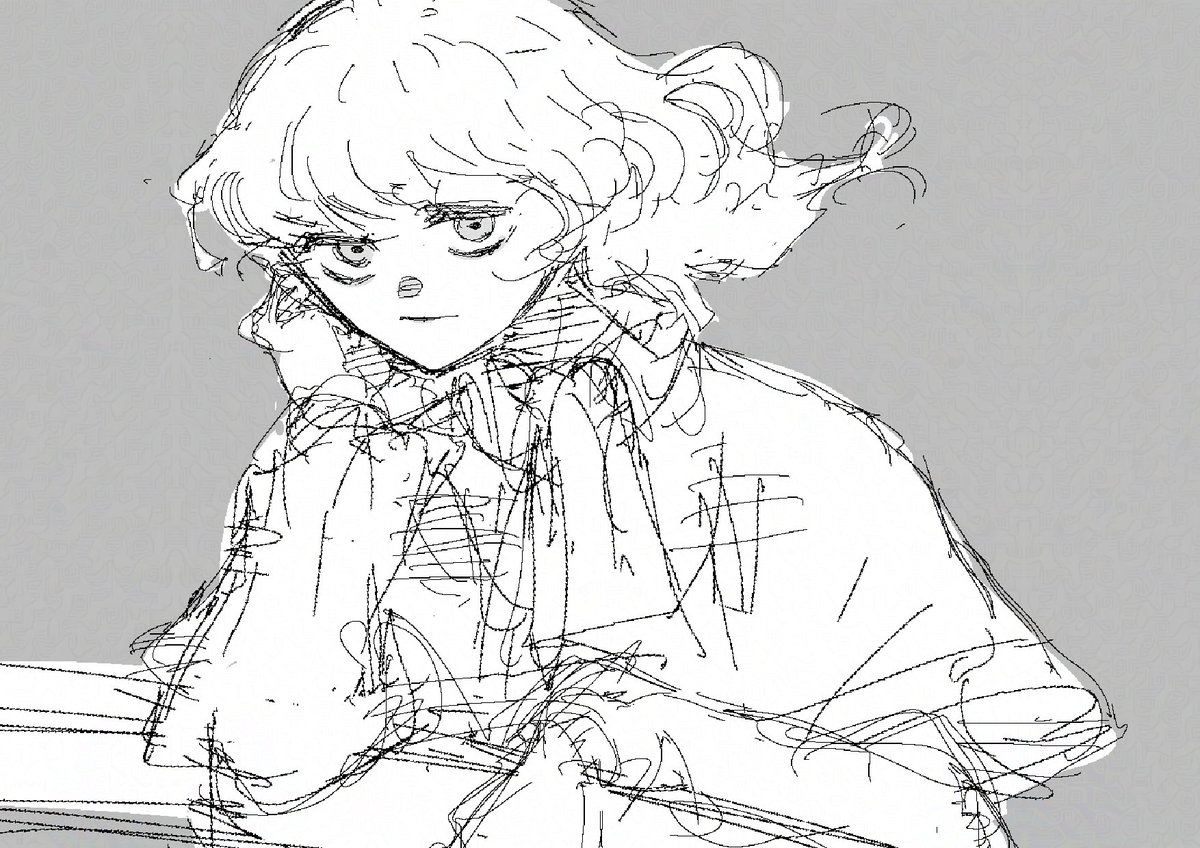 Suuuuuun6_6's tweet photo. 水橋パルスィ　落書き https://t.co/oZAXyxN708