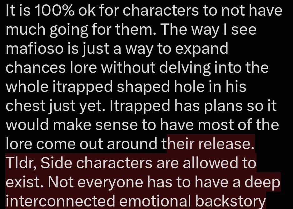 not_BL1TZ's tweet photo. My hot take that sorta agrees with this https://t.co/M0c32uLzt3