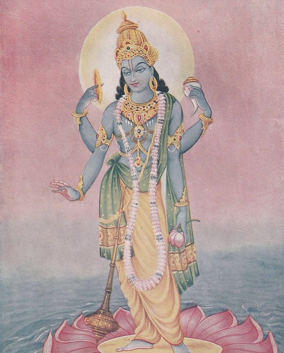 Yaduvam's tweet photo. Vishnu विष्णु - the preserver, maintainer, all-pervader. https://t.co/1i5StvFt4i