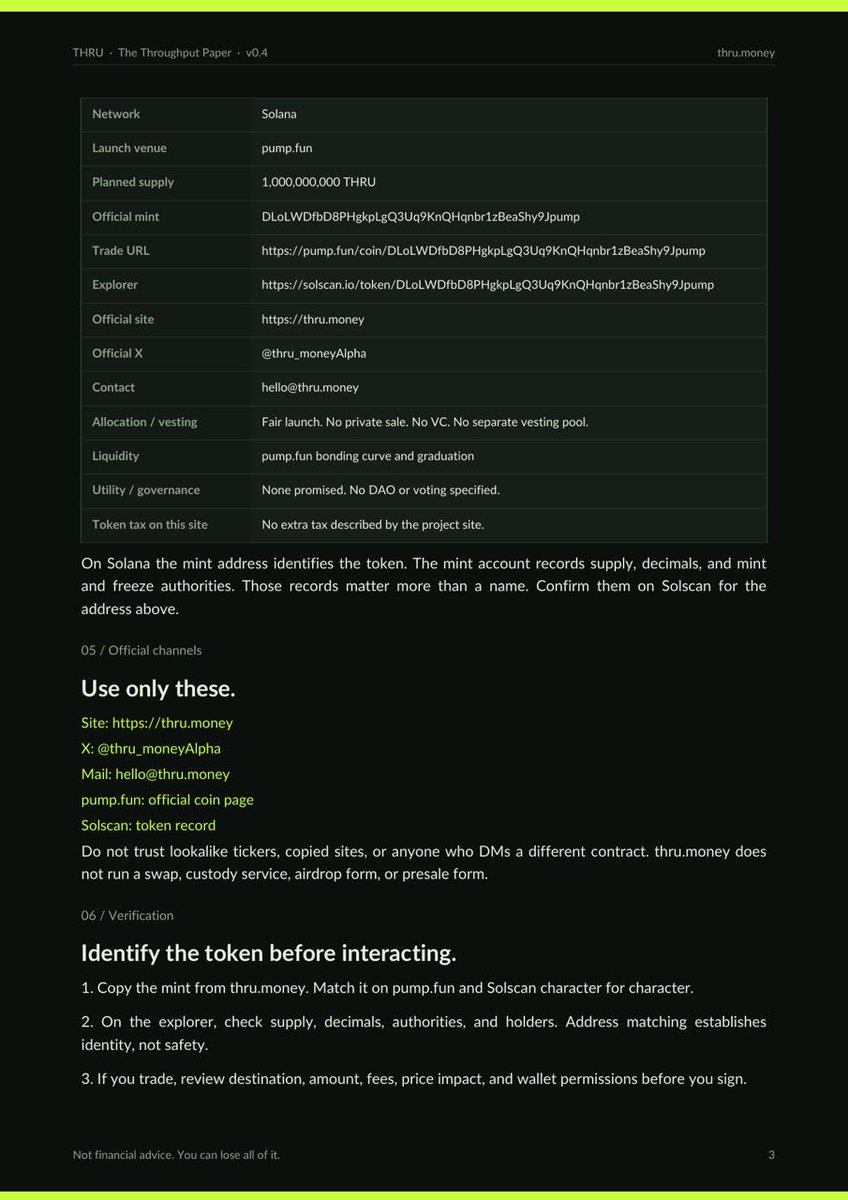 thru_moneyAlpha's tweet photo. $THRU paper (v0.4)

More through. Less noise.

CA:
DLoLWDfbD8PHgkpLgQ3Uq9KnQHqnbr1zBeaShy9Jpump

https://t.co/Pwa4b5aU4z https://t.co/EDebcQmtsr