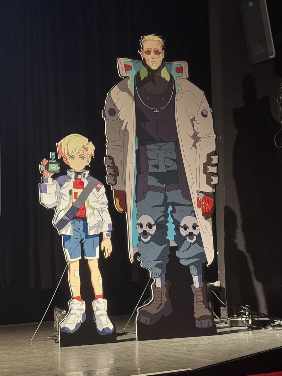 u_kodachi's tweet photo. お招きいただきまして、『サイバーパンク　エッジランナーズ2』の関係者向け試写会に！　TRPG的な群像劇に大変ワクワクしました！　新しい4人の主人公もみんな魅力的です。配信楽しみにしております！ https://t.co/auDbj2bMtH