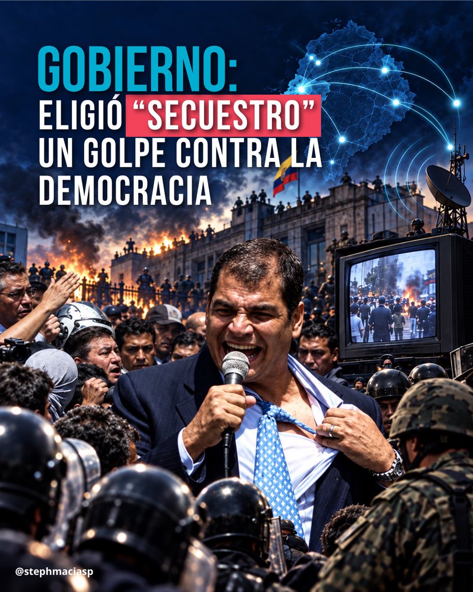 stephmaciasp's tweet photo. Hoy 30S se cumplen 16 años. ¿Tú crees que fue: secuestro o reclamo?? Te doy la data:

Ese día hubo tres versiones, y cada actor eligió una palabra:

🔴 Gobierno: "secuestro"
🔵 Policía: "reclamo"
🟢 FF.AA.: "subordinación"… y ese mismo día pidieron revisar la ley que desató todo.

Eso en GESTIÓN DE CRISIS se llama ENCUADRE:la palabra que eliges en la primera hora define cómo te van a recordar.

Días después: 40 % creía que fue golpe, 38 % que fue protesta, 16 % un poco de las dos.

16 años y seguimos definiendo los eventos con esas palabras. Así de importante  es la narrativa: quien posiciona su postura o la palabra primero define la cancha.