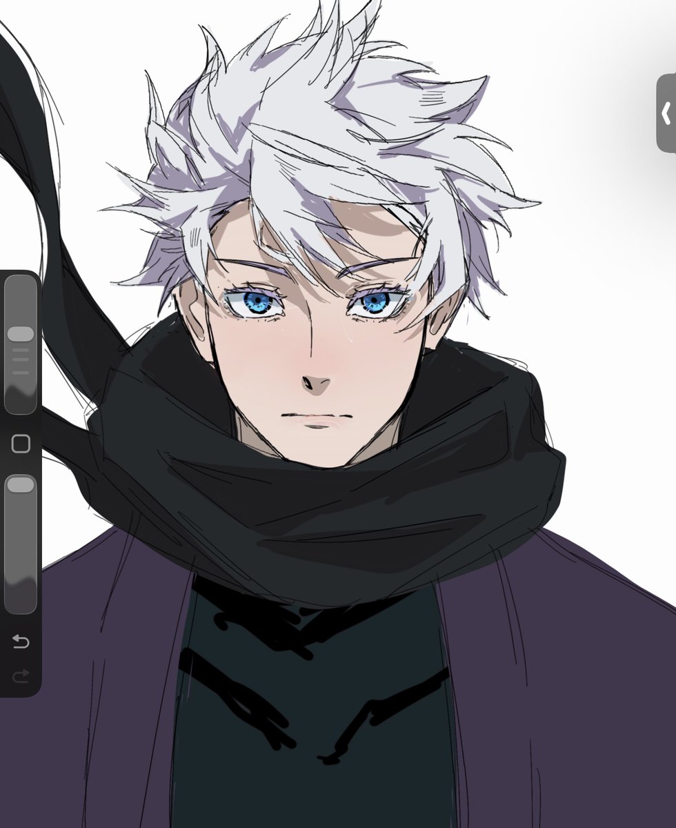 seraphynia_'s tweet photo. WIP, Frog eye Gojo…🥹
#jujutsukaisen #GojoSatoru #呪術廻戦 https://t.co/7OC0L4dE9V
