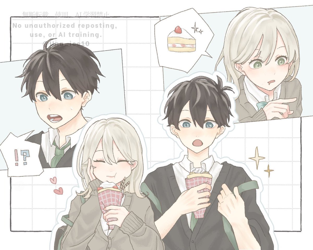 Una_ice10's tweet photo. #今月描いた絵を晒そうㅤ 

9月もありがとうございました🙇⟡.·
10月も沢山創作描きます！ https://t.co/j30voU0ZxS