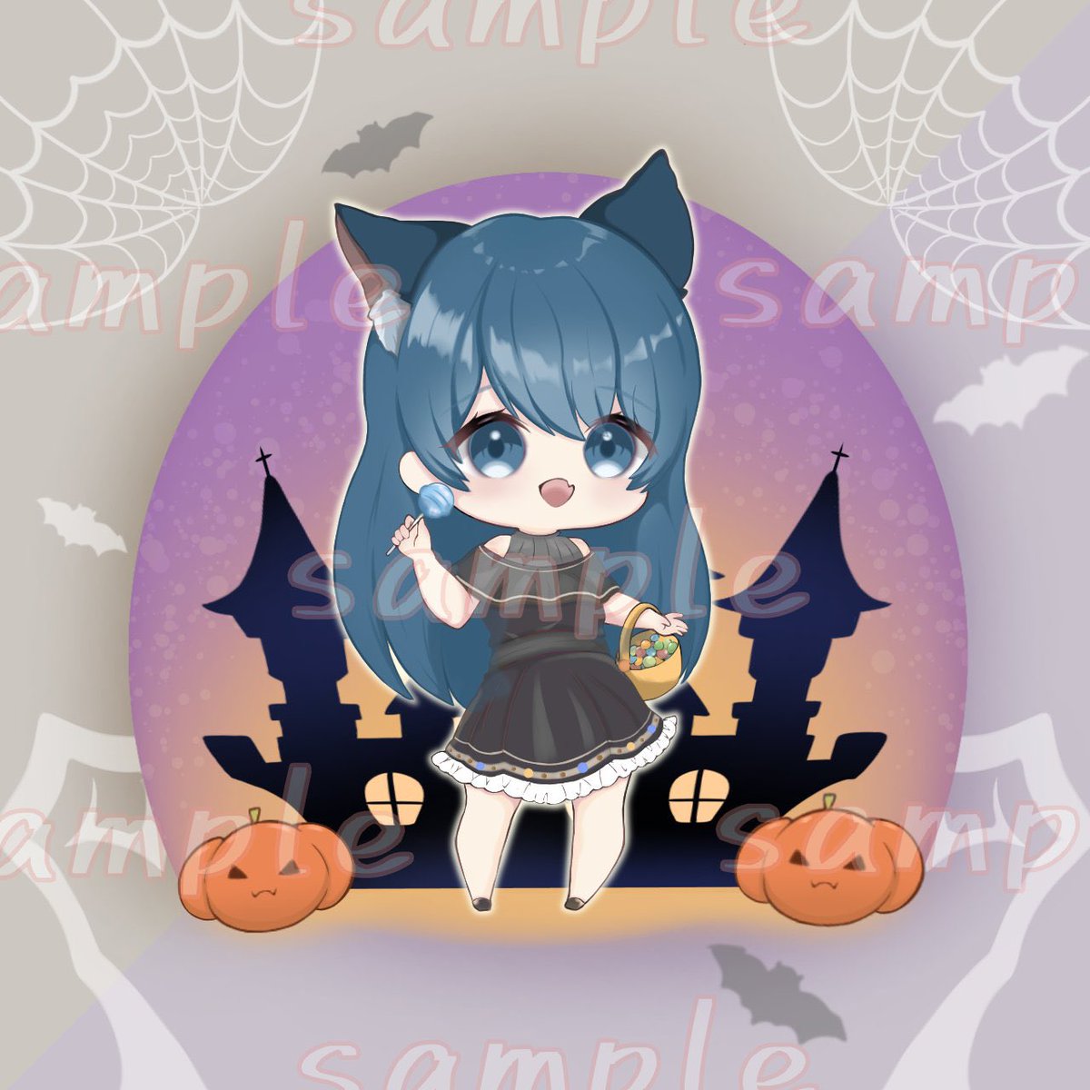 Naruse_Club_'s tweet photo. ハロウィンイラストの仮装！正解は…
『黒猫ちゃん🐈‍⬛』でしたー！
10月からこのイラストになります✨️
10月もよろしくねー👻🎃
そしてそして、ハロウィンイベント来たら
ガチイベ1位目指します✨️
(来てくれ頼む🙏) https://t.co/6anVzcoFz1