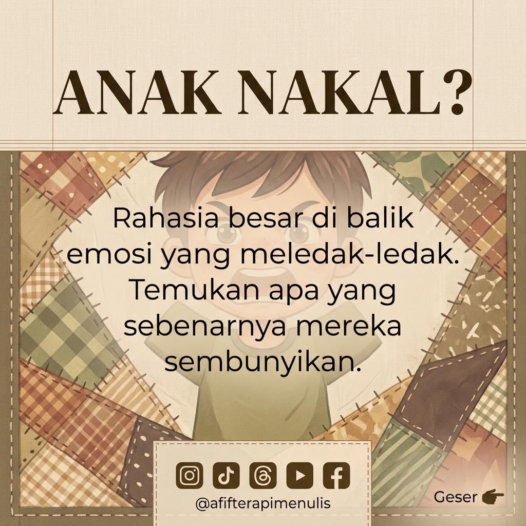 Afifterapimenul's tweet photo. Pernahkah Anda merasa lelah menghadapi anak yang hobi marah-marah, tapi bingung bagaimana cara meredakannya? https://t.co/xbpaM0bBXl