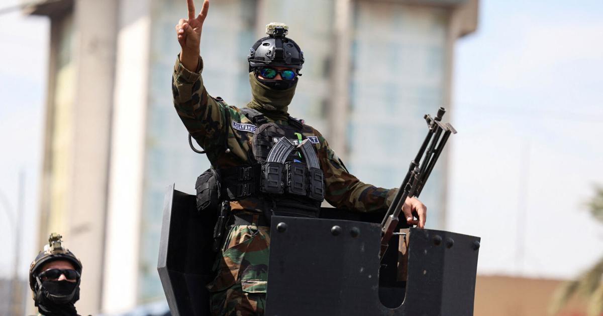 poststar's tweet photo. U.S. forces ended their mission in Iraq on Wednesday, raising fears of a security vacuum that would embolden Iranian-backed Shi'ite militias and allow the Islamic State to regroup. ➡️ Find link to story in bio https://t.co/3oXgMYQ0ht
