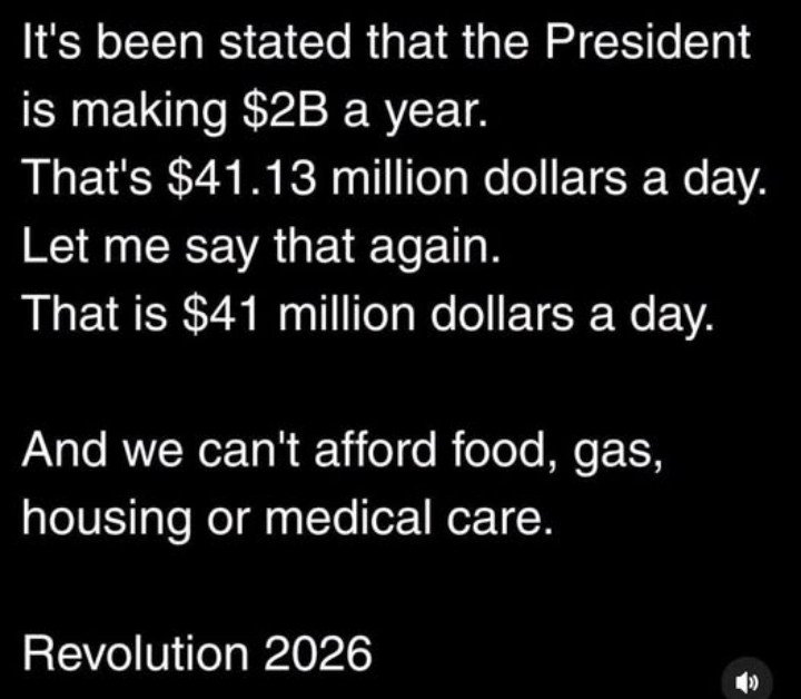 NobodyThan's tweet photo. For as much as I agree the problem is this never happens. 

Let's face it,  government regardless which party is in charge only puts up political theater shows investigations with no repercussions. 

Our government can be boiled down to nothing more than a money laundering operation . Where the enforcement agencies protect the criminals in charge instead of safeguarding the nation. 

The new gilded era.