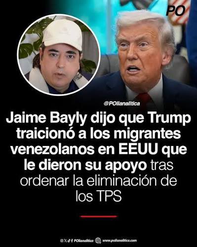FRAGAVOS's tweet photo. @BernieNavarro7 @LizarzaburuJuan Quitele la visa o green card a su hija @piahildebrandt que es una delincuente que vive en EEUU y habla mal de Trump igual al enano, con todo el dinero que lava, se va a cada rato alla junto con su otra hija, perdon su joven pareja.
No se olviden de quitarle la RESIDENCIA a Bayli https://t.co/s2EknrfQ8V