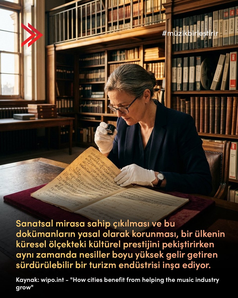 msg_online's tweet photo. Efsanevi müzisyenlerin izleri, tarihi kayıt stüdyoları ve korunan enstrümanlar sadece geçmişin birer hatırası değil. Küresel müzik otoriteleri IFPI ve Music Canada’nın araştırmalarının da doğruladığı gibi; müzik mirasına, telifli eserlere ve arşivlere yasal ve kültürel düzeyde sahip çıkmak, milyonlarca ziyaretçiyi çeken devasa bir turizm ekosistemi yaratıyor. Müzikal hafızayı koruyan müzeler ve etkileşimli sergiler, bir yandan ülkelerin uluslararası prestijini yükseltirken diğer yandan yerel esnaftan konaklama sektörüne kadar tüm ekonomiye nesiller boyu sürecek sürdürülebilir bir değer katıyor. 

The artifacts left by legendary musicians, historic recording studios, and preserved instruments are far more than mere memories of the past. As confirmed by global research from IFPI and Music Canada, legally and culturally safeguarding musical heritage, registered works, and archives fuels a massive tourism ecosystem attracting millions of visitors. Preserving music museums and interactive exhibitions not only boosts international prestige but also drives sustainable economic growth across hospitality and local businesses for generations. 

#MSG #MüzikBirleştirir #MüzikEkonomisi #MüzikMirası #MüzikTurizmi