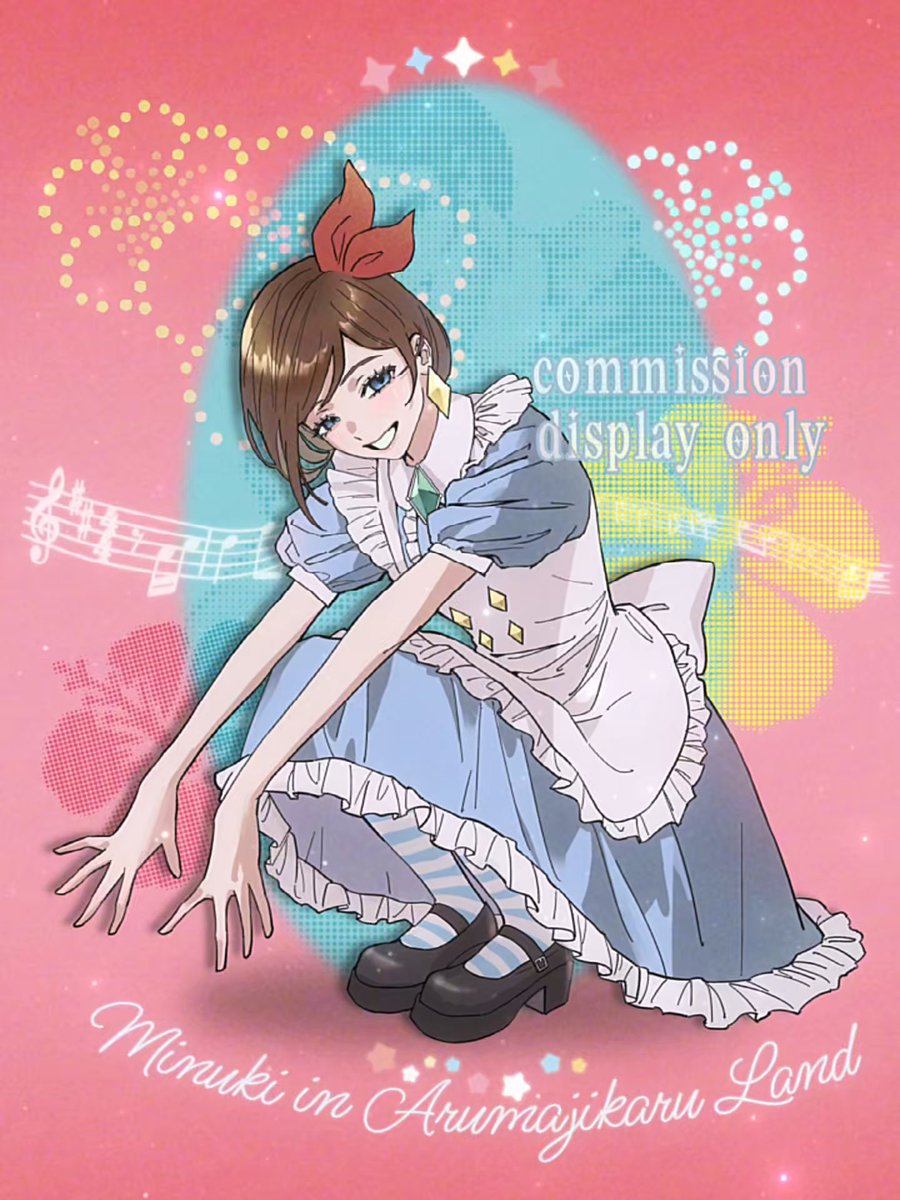 Blues_Lee___'s tweet photo. 🌺ミヌキin アルマジカルランド🎵

*コミッションです
イラストby adorablej https://t.co/GMt8MraMvd