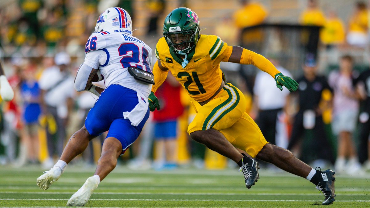 SicEm365's tweet photo. “It’s something special.”

Bo Onu believes Baylor’s defense has the pieces to continue its impressive start under Joe Klanderman.

Onu and Koltin Sieracki discuss the Bears’ defensive surge, an offense searching for consistency and what awaits in their first true road test at Arizona State:
https://t.co/0PbEjR9cZv