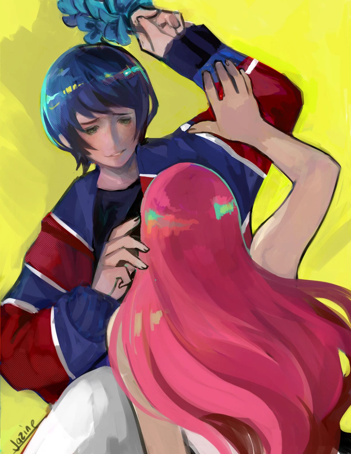 JazineGames - Commissions Open в X: „#今月描いた絵を晒そう Having