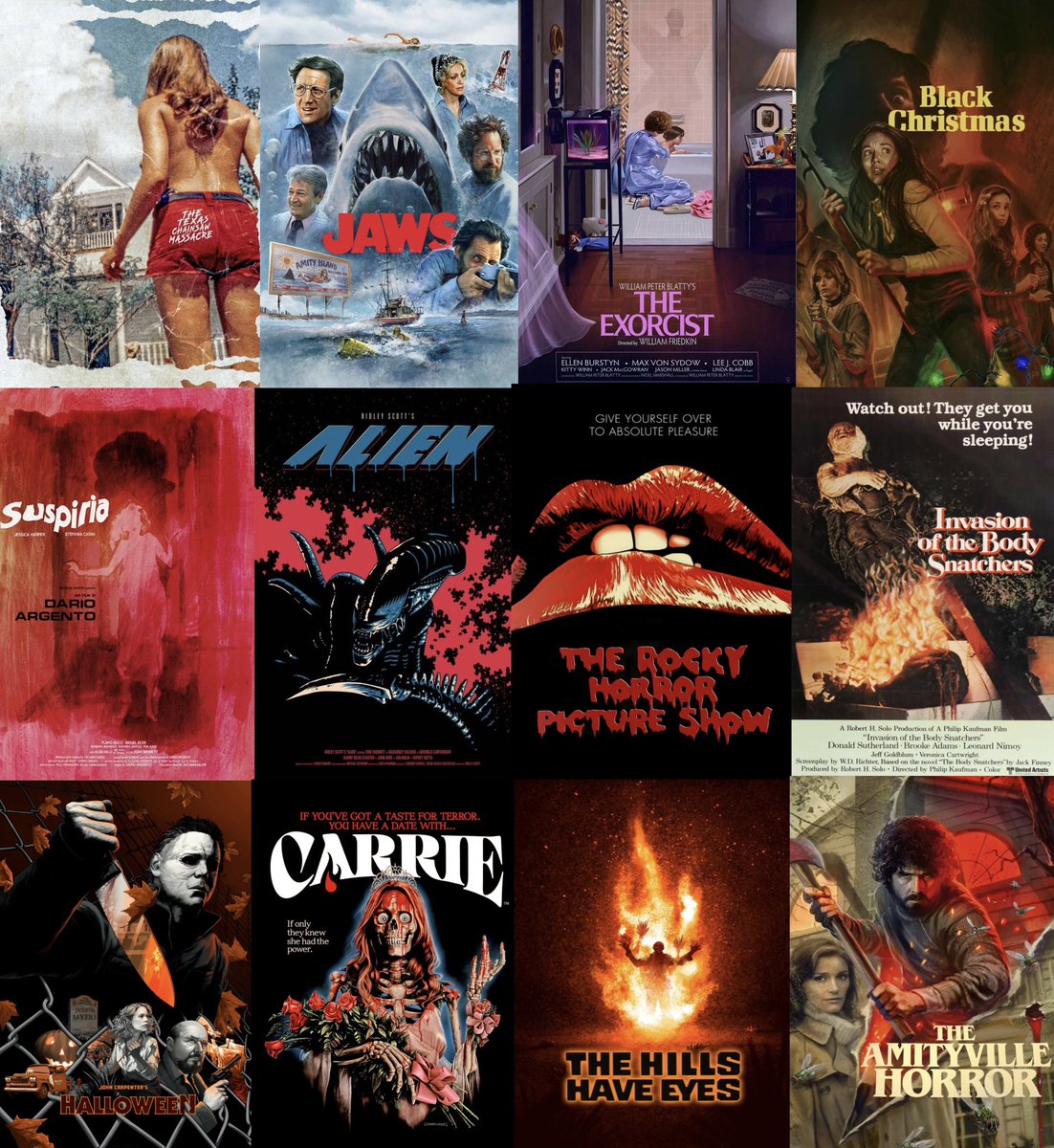 KI11ERKLOWNS's tweet photo. good morning to everyone who loves 70s horror https://t.co/Uju6nv5lCs