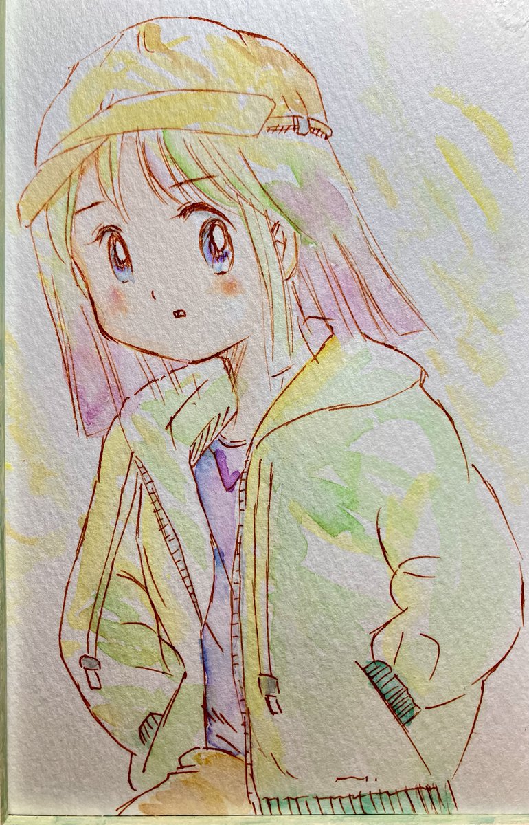 818shirobo's tweet photo. おやすみリッカちゃん

#DQ9  #ドラクエウォーク　#透明水彩 https://t.co/d6ecbCi6hl