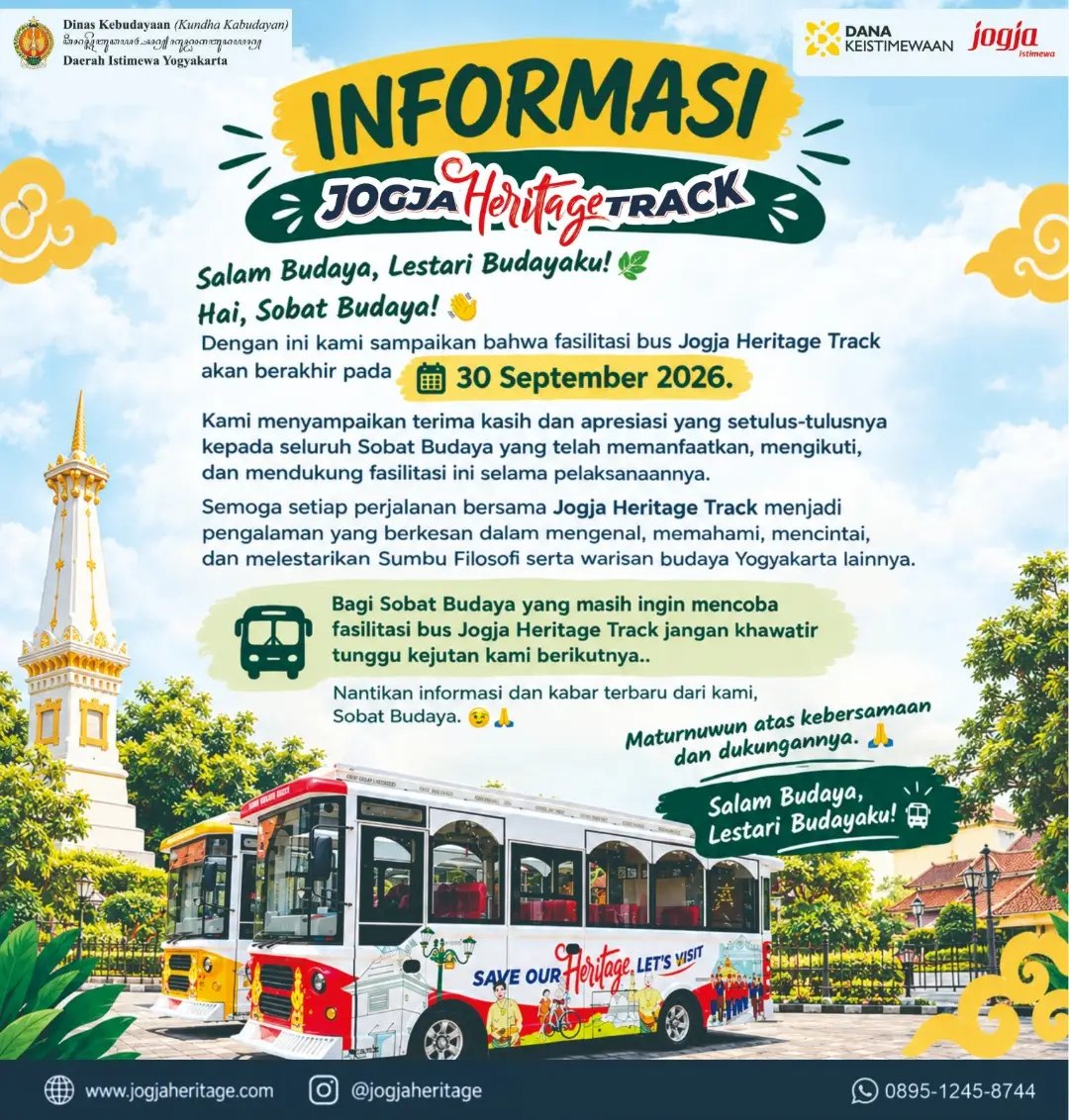 txtfromjogja's tweet photo. YA ALLAH, SEDIH BELUM PERNAH COBAIN KARENA FULL TERUS😭😭

Bus Jogja Heritage Track berakhir hari inii😭

Tapi, mari kita tunggu kejutan berikutnyaa🫠 https://t.co/4wk8TYxfXp