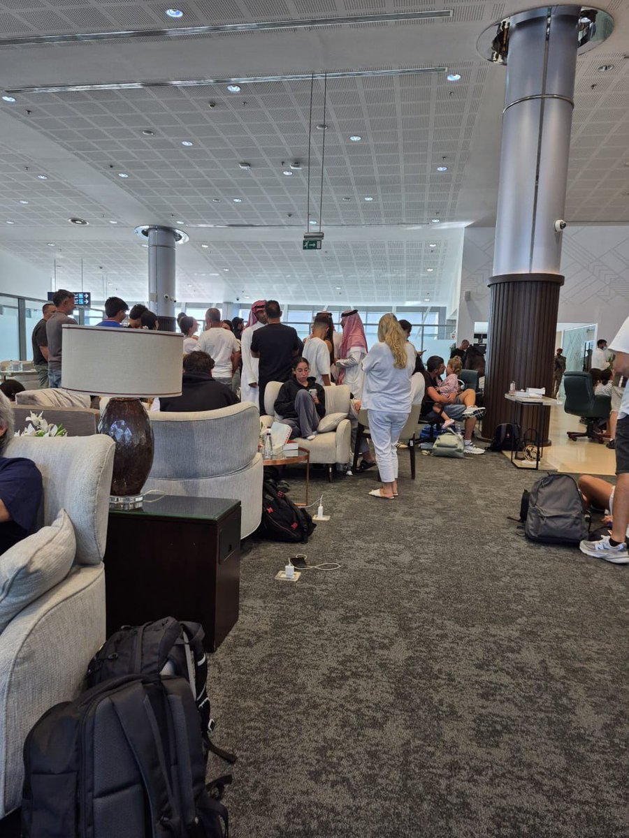DocumentIsrael's tweet photo. Pics of the Israeli passengers in Saudi Arabia https://t.co/mOOklQ0Ae0
