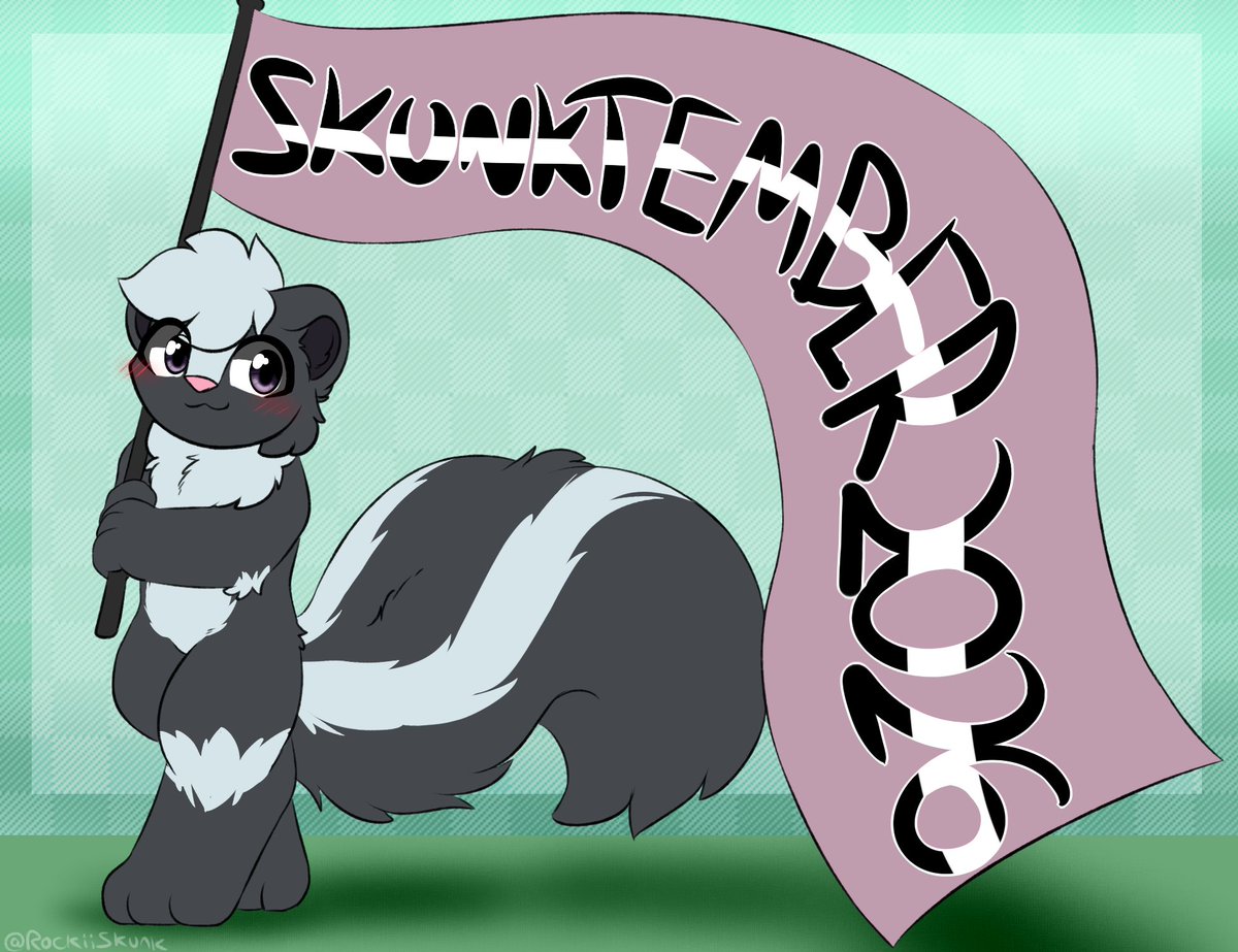 RockiiSkunk's tweet photo. end of the skunk month!

reward for commluke :3 https://t.co/tc1ACzXllt