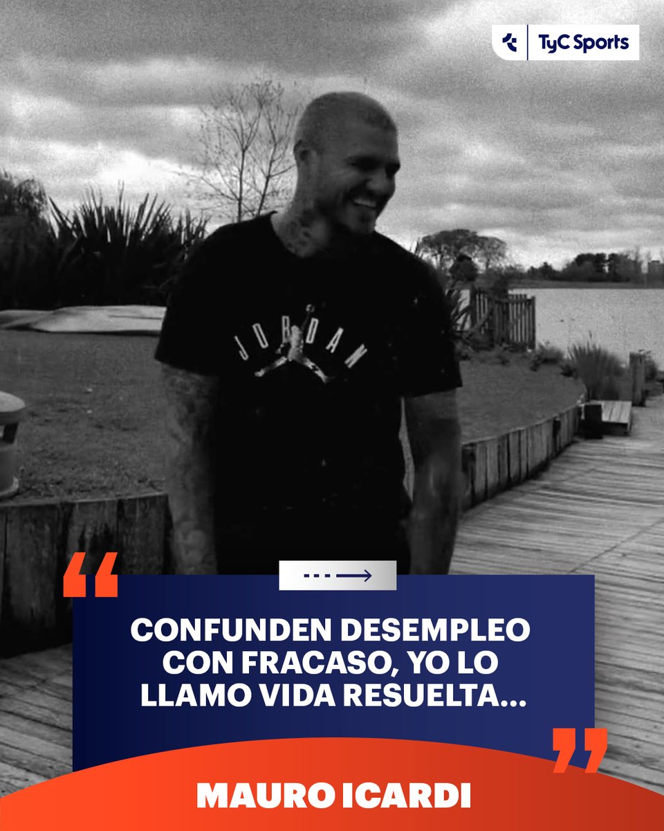 TyCSports's tweet photo. "YO LO LLAMO VIDA RESUELTA"

Mauro Icardi sigue con el pase en su poder tras su salida del Galatasaray y dejó un mensaje en sus redes. https://t.co/jqLAghSkLT