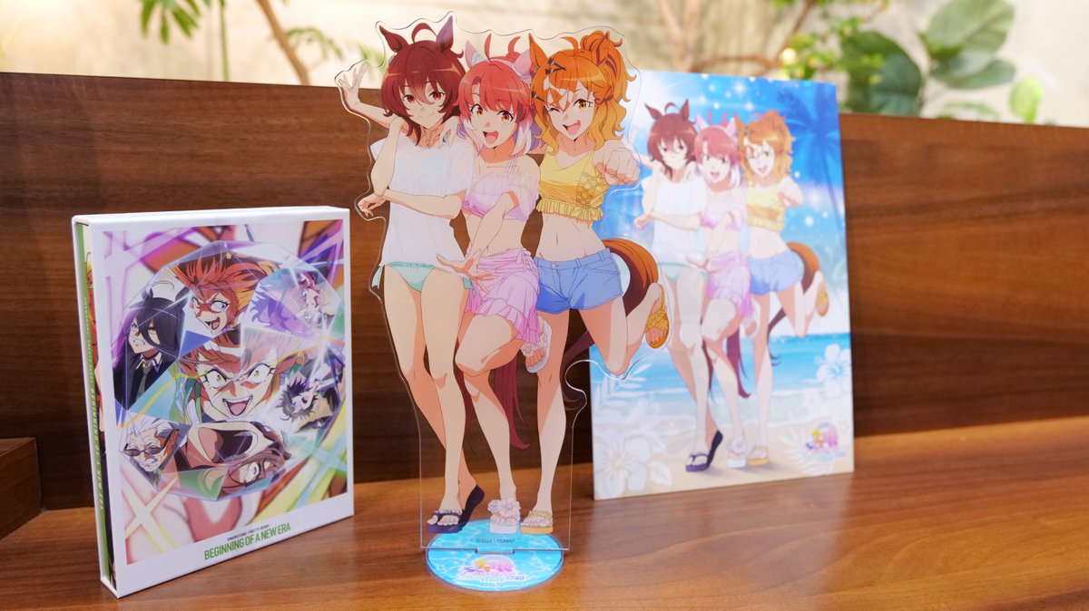 TOHOanimeSTORE's tweet photo. 💎* • ·⋱ ⋰ ⋱ • *💎
　✨好評販売中 ✨
💎* • ·⋱ ⋰ ⋱ • *💎

劇場版『ウマ娘 プリティーダービー 新時代の扉』Blu-ray
TaSにて好評販売中！

限定特典と共に、
ご自宅で何度でもお楽しみください✨

🔗https://t.co/bD26PqlRmb

#劇場版ウマ娘 #新時代の扉 https://t.co/tUjNCZYaHP