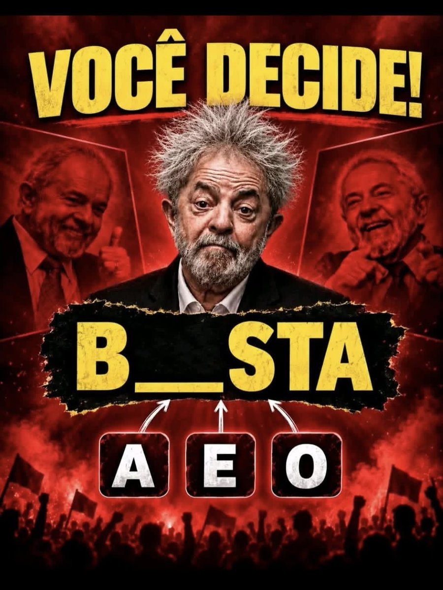 Marcos_11_66's tweet photo. VOCÊ DECIDE. https://t.co/X2sGN9Dv0t