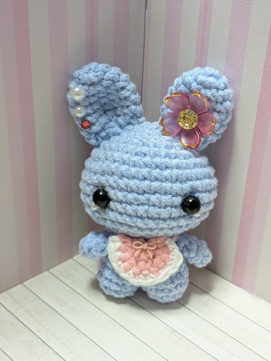 weakbunny's tweet photo. 試作。
可愛いと思う。
こんな感じのあみぐるみをいっぱい作っていく予定だよ〜
ミンネとかBOOTHにいるかも…

#あみぐるみ https://t.co/tM7bbenWV6