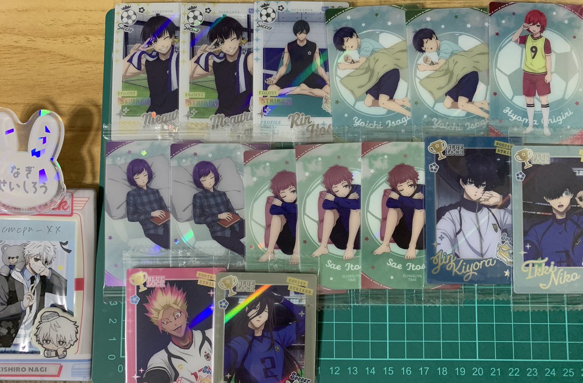 cmcpn_xx's tweet photo. 【交換】

ブルーロック ウエハース

譲❋ 画像参照

求❋ ER凪 雷市

なるべく同レアリティ同士での交換希望です🪴
サーチバンのためRPご協力いただけますと幸いです🙇🏻‍♀️

お気軽にお声掛けください🌼ྀི https://t.co/IelbIo2zja