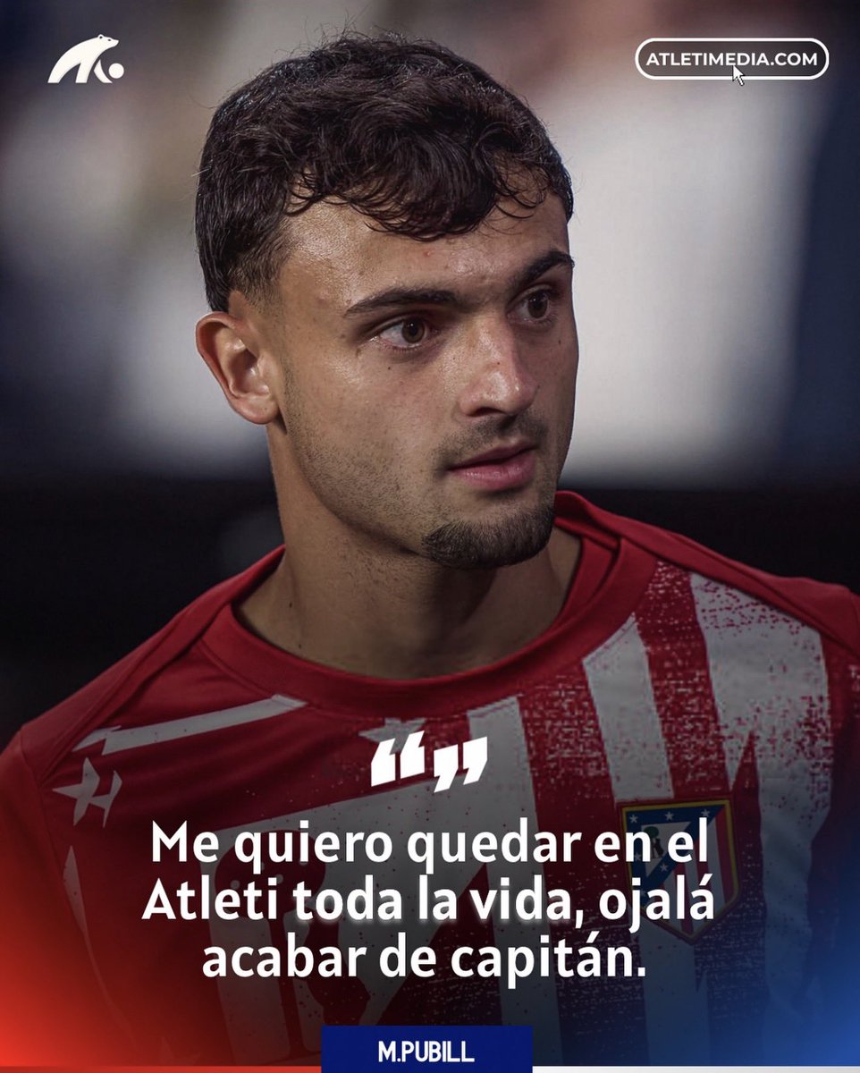 MarioOjeda724's tweet photo. A los de las vascongadas les jode que ni en mil vidas tendrá el Bilbao un defensa como Pubill que quiera retirarse allí

Le vais a ver mucho tiempo en le Atleti, no os preocupéis https://t.co/Bz5XMndl6D