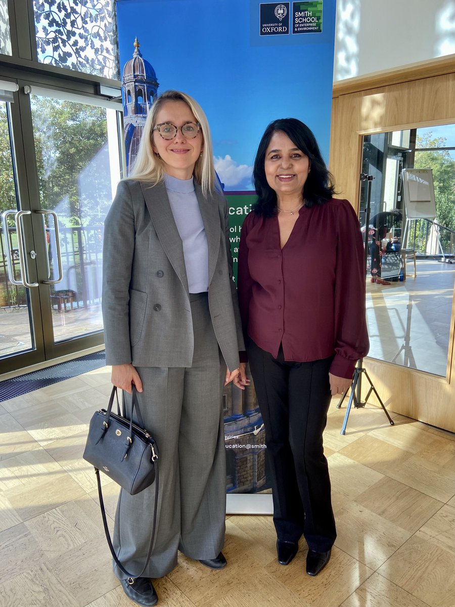DrShubhaSandill's tweet photo. So much gratitude to @UniofOxford & @_un_page @uncclearn @UNITAR @UNIDO @ilo @UNDP teams for sharing your extraordinary skills. And to my wonderful cohort - I learnt so much from your leadership experiences 🙌 #FutureProofing
#GreenIndustry #EnergyTransition #SustainableFinance https://t.co/GPoHunJF2O