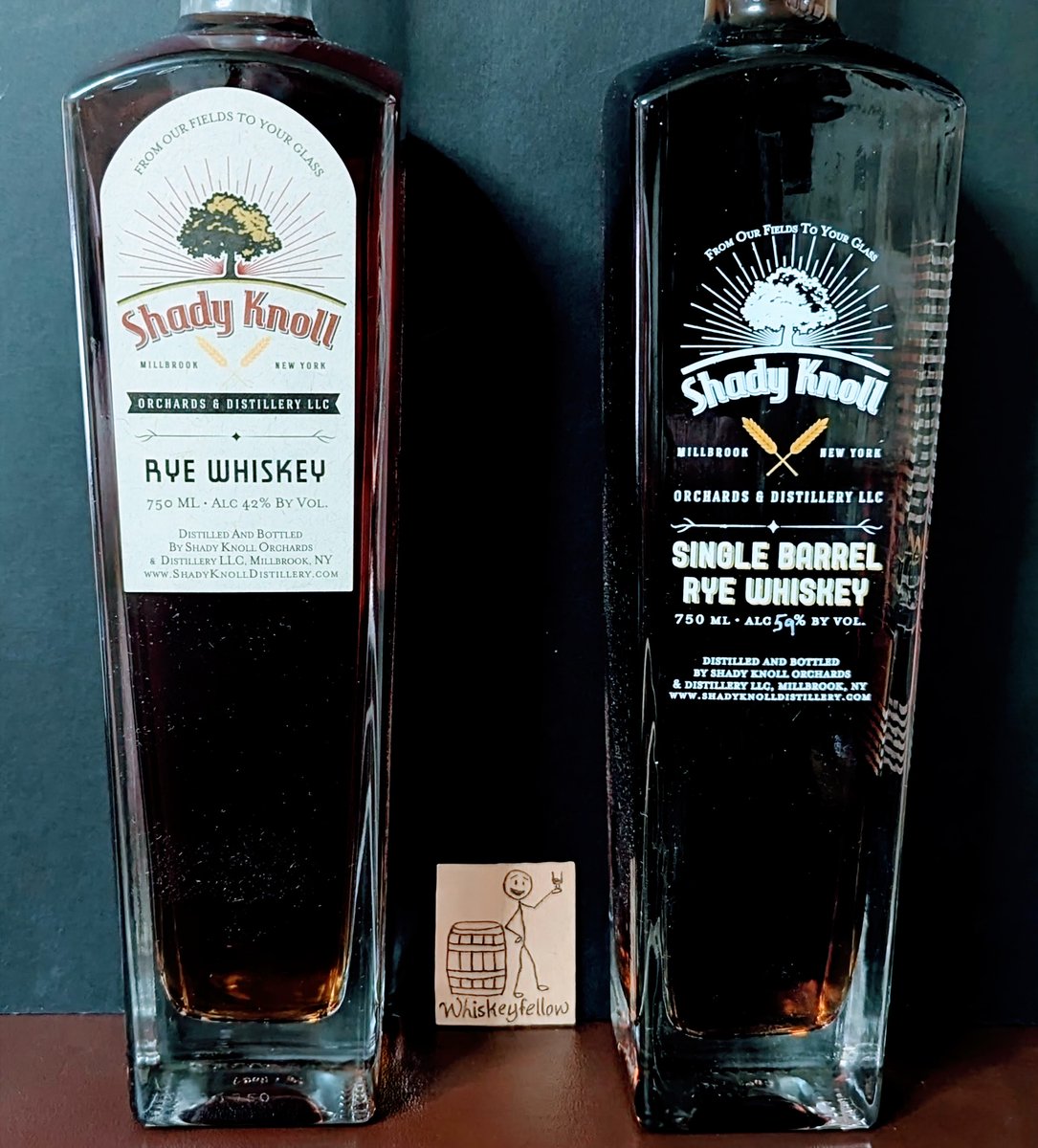 WhiskeyFellow's tweet photo. Today I explore Shady Knoll Distillery’s Flagship #Rye and Single Barrel Rye. I'm guessing you haven’t heard of this distillery. My review tells you about it and how their whiskeys fare. Cheers!

https://t.co/y2TwxN6gdX https://t.co/0R55r4I7eS