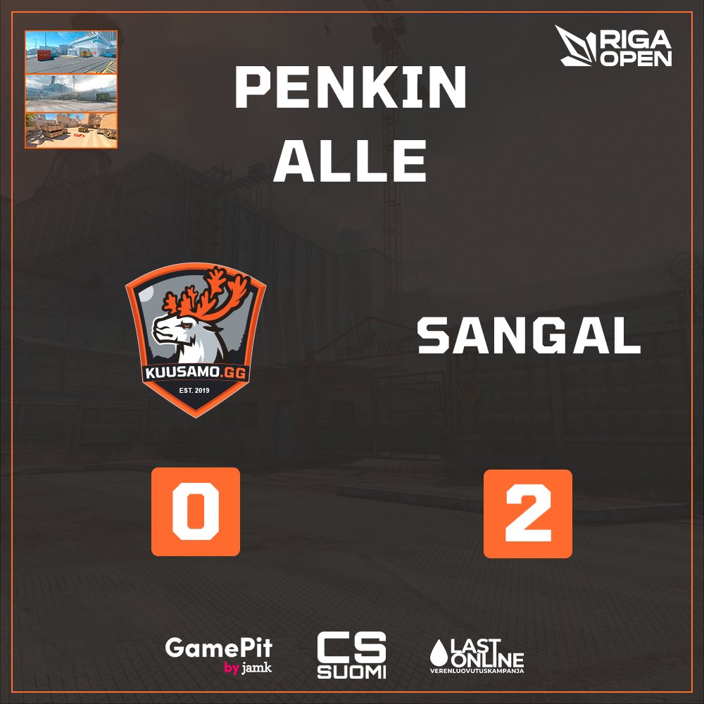 KUUSAMOgg's tweet photo. Niin sanottu nopee keissi. Kiitokset yleisölle.

#KUUSAMOgg #esportsfi #cs2fi https://t.co/gBU9N0nsKt