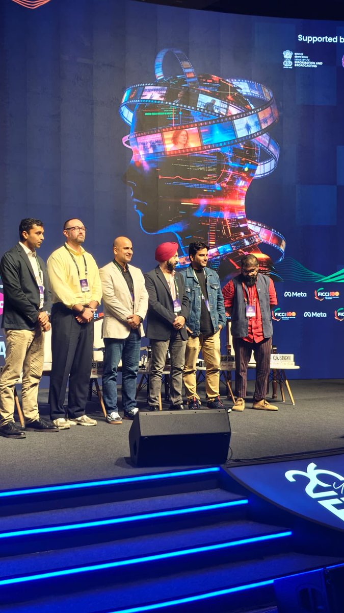 CreativeFirstIN's tweet photo. An illuminating discussion on using AI to create.
#FICCIFRAMES2026
@FICCIFRAMES https://t.co/s7lxaD5a1V