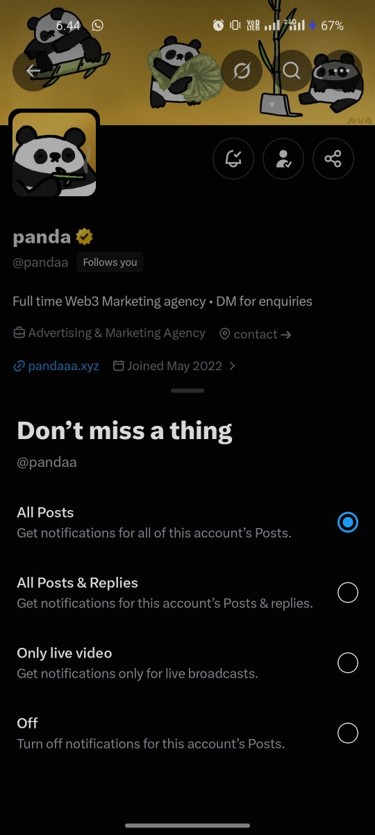VynorxX's tweet photo. @pandaa Always got your notis on and  I show up everyday I hope I win one day 
    
KLL9Lhw4gHam2RpWddtUFJ1Tzc5i6AR8eomvFP4W7B1
   
  Thank you https://t.co/nnvb86uas5