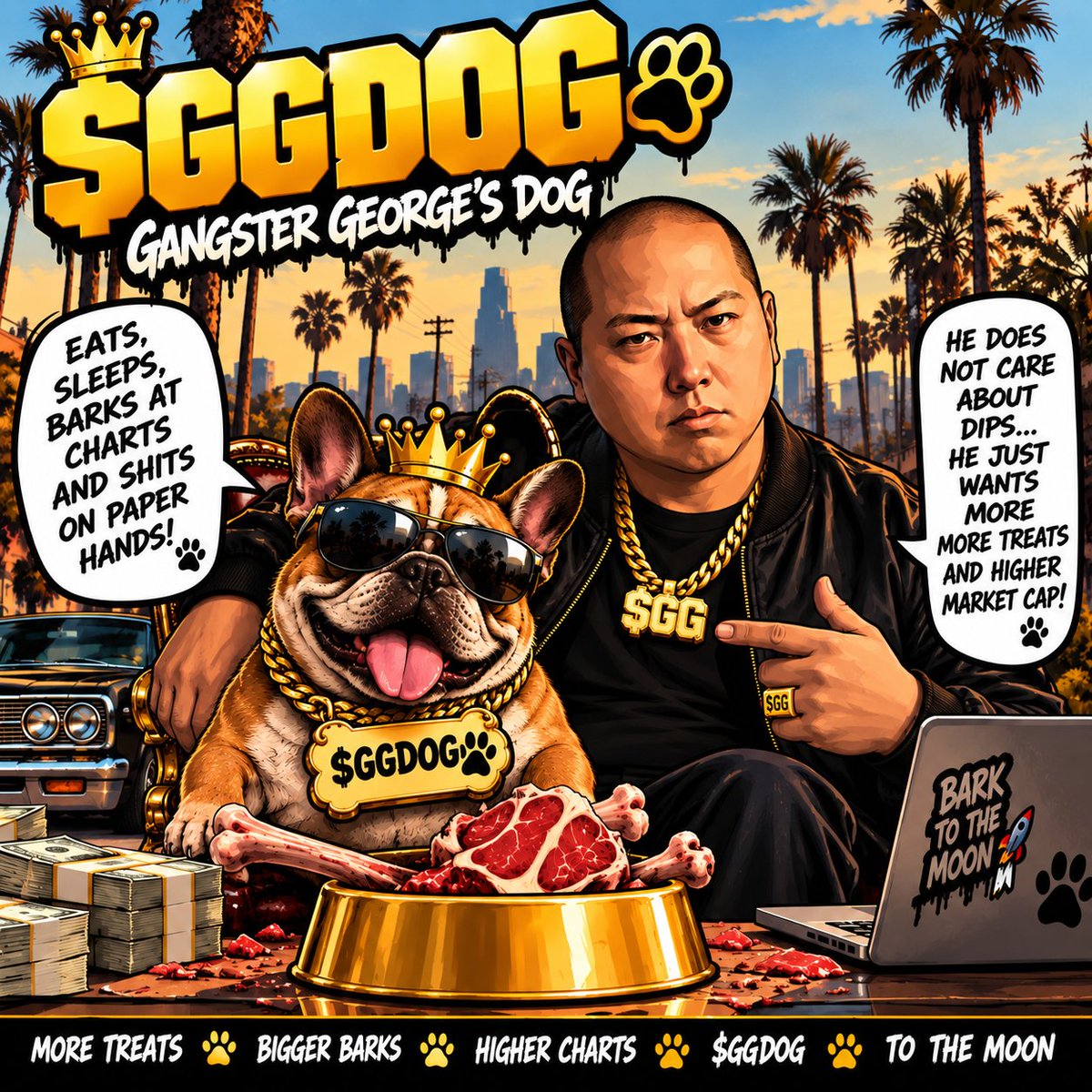 surge_92's tweet photo. gm☀️
GG is still here. 👑
Graduated, liquidity locked, holder rewards running and the community keeps growing.
No promises, no bullshit — just Respect the George. 🫡
$GG — Gangster George 🥶🔥 https://t.co/AmDpI4UkGR
