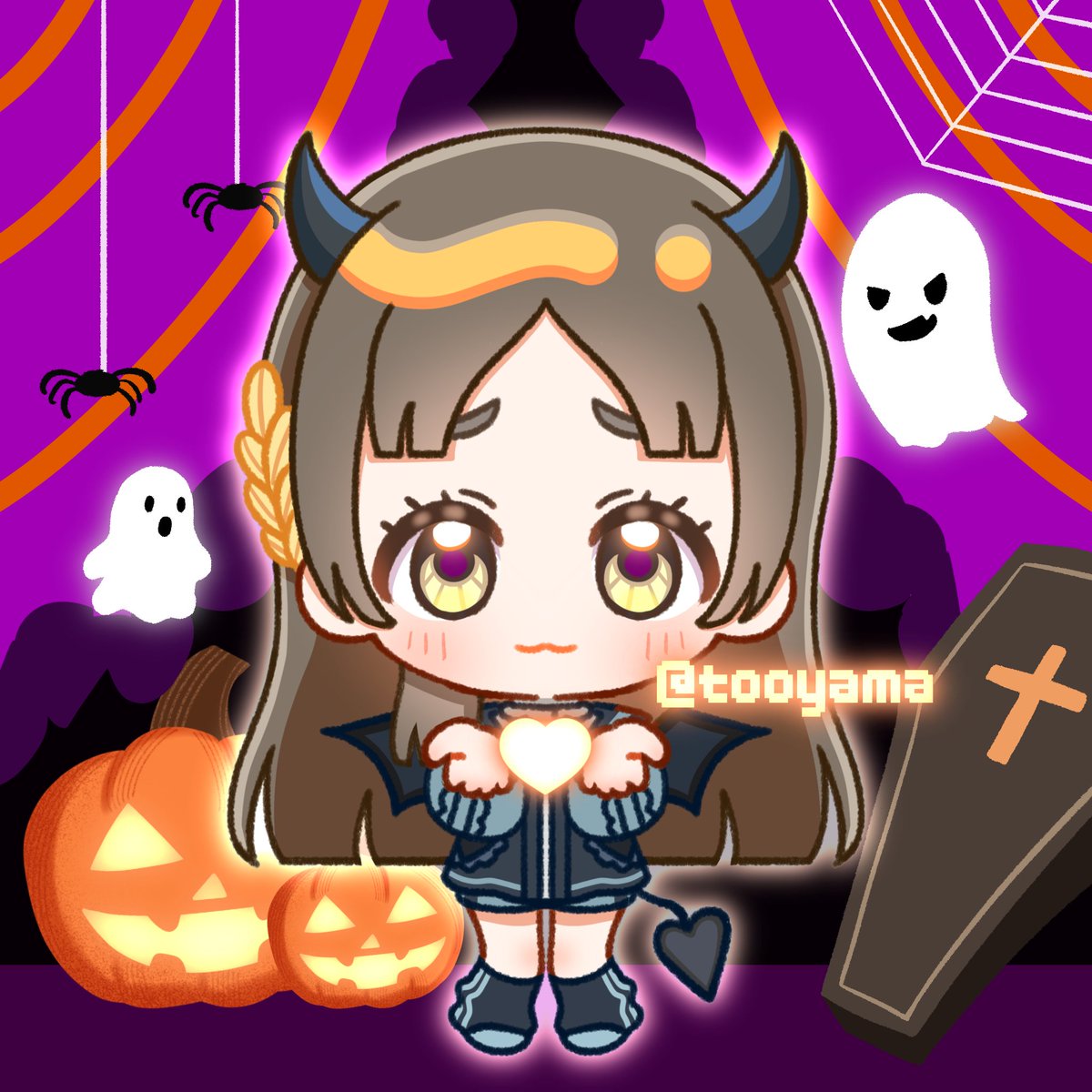yuanshanxun1's tweet photo. 🎃小悪魔になってしまったわぁぁ!!🎃

#倉本千奈チャンネル
#学マスFA https://t.co/1ZgszLhbhe