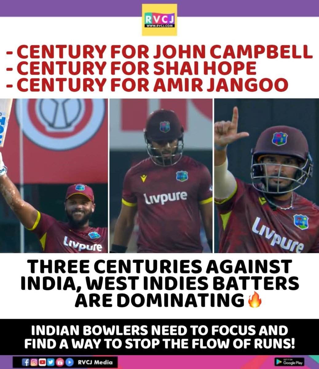 RVCJ_FB's tweet photo. 3 Centuries In 2nd ODI Match 💯 https://t.co/LzOrYB43cJ