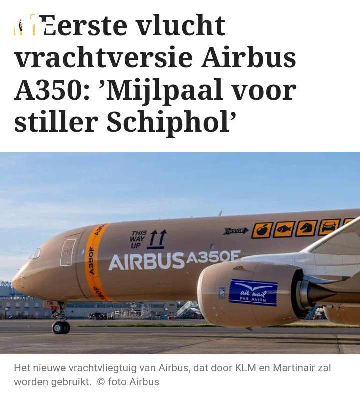 Cor10792734's tweet photo. Dag in, dag uit, teringherrie...en dan wil de fokking VVD naar een HALF MILJOEN vliegtuigen per jaar! Totaal gestoord!
Over het hele land #uitstoot #vliegterreur #vliegherrie door oa de #klmhub die niets bijdraagt aan de economie, alleen belastinggeld kost!
#StopdeHub ❌✈️✈️ https://t.co/aYHpx3I5oa