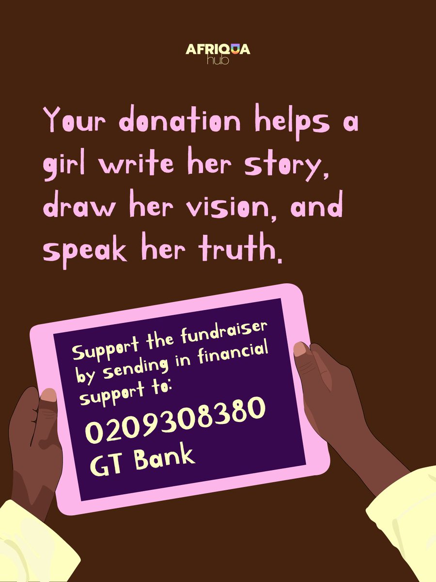 afriquahub's tweet photo. We really look forward to receiving donations from you. Help us make this year's outreach one to always remember for good.
#girlchildoutreach #creativity #afriquahub https://t.co/3grEoIsg2I