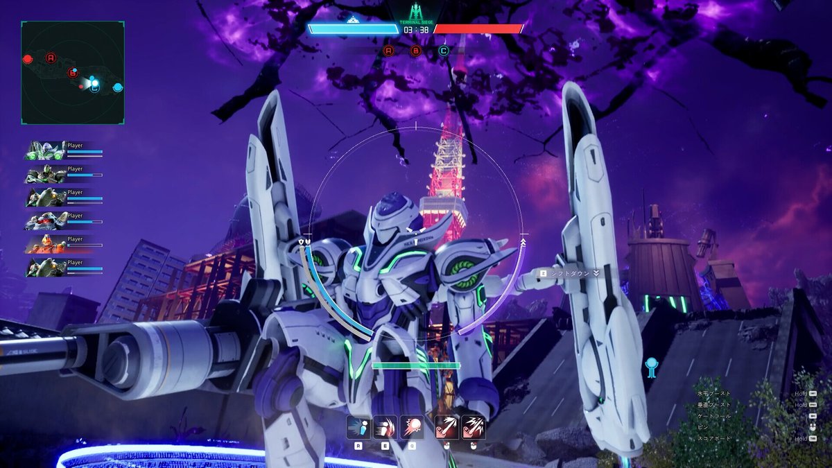 denfaminicogame's tweet photo. ロボット好き注目！
新作メカアクションシューティング『DARK MACHINE THE GAME』は2027年リリース予定

メカデザインはプラモの箱絵でおなじみの天神英貴氏が担当。カスタム可能なロボットを操作し、PvEと最大7vs7のPvPという2つのモードで戦う。また、本作を原作としたアニメも10月13日より放送開始