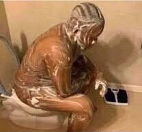 Ctrl_Urself404's tweet photo. When the cramps hit mid shower 😭 https://t.co/a6cGnIGC1L