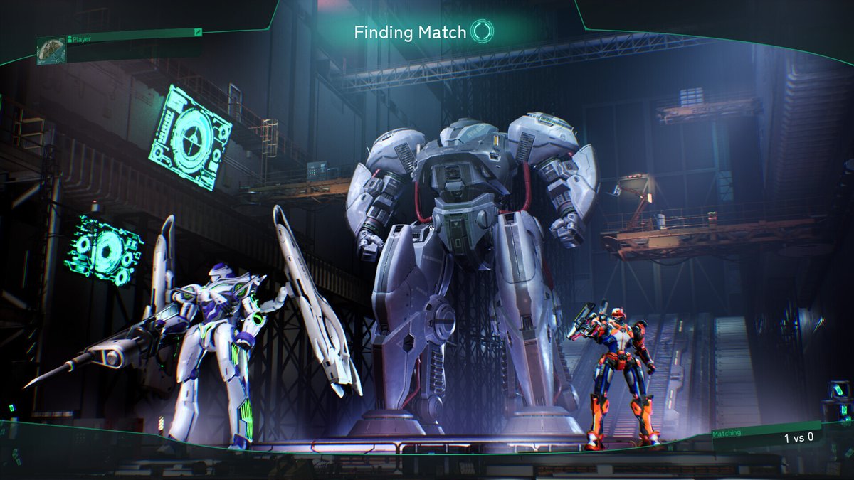 denfaminicogame's tweet photo. ロボット好き注目！
新作メカアクションシューティング『DARK MACHINE THE GAME』は2027年リリース予定

メカデザインはプラモの箱絵でおなじみの天神英貴氏が担当。カスタム可能なロボットを操作し、PvEと最大7vs7のPvPという2つのモードで戦う。また、本作を原作としたアニメも10月13日より放送開始