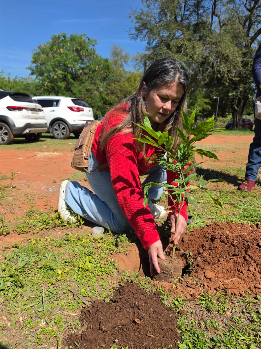 ciudadmujerpy's tweet photo. En el CCM fue escenario de una jornada teórico-práctica de educación ambiental y conservación, organizada por el MAG y acompañada por el MinMujer y la Entidad Binacional Yacyretá.
#gobiernodelparaguay
#ministeriodelamujer
#ciudadmujer
#mag
#entidadbinacionalyacyretá https://t.co/wXHMkXacZc